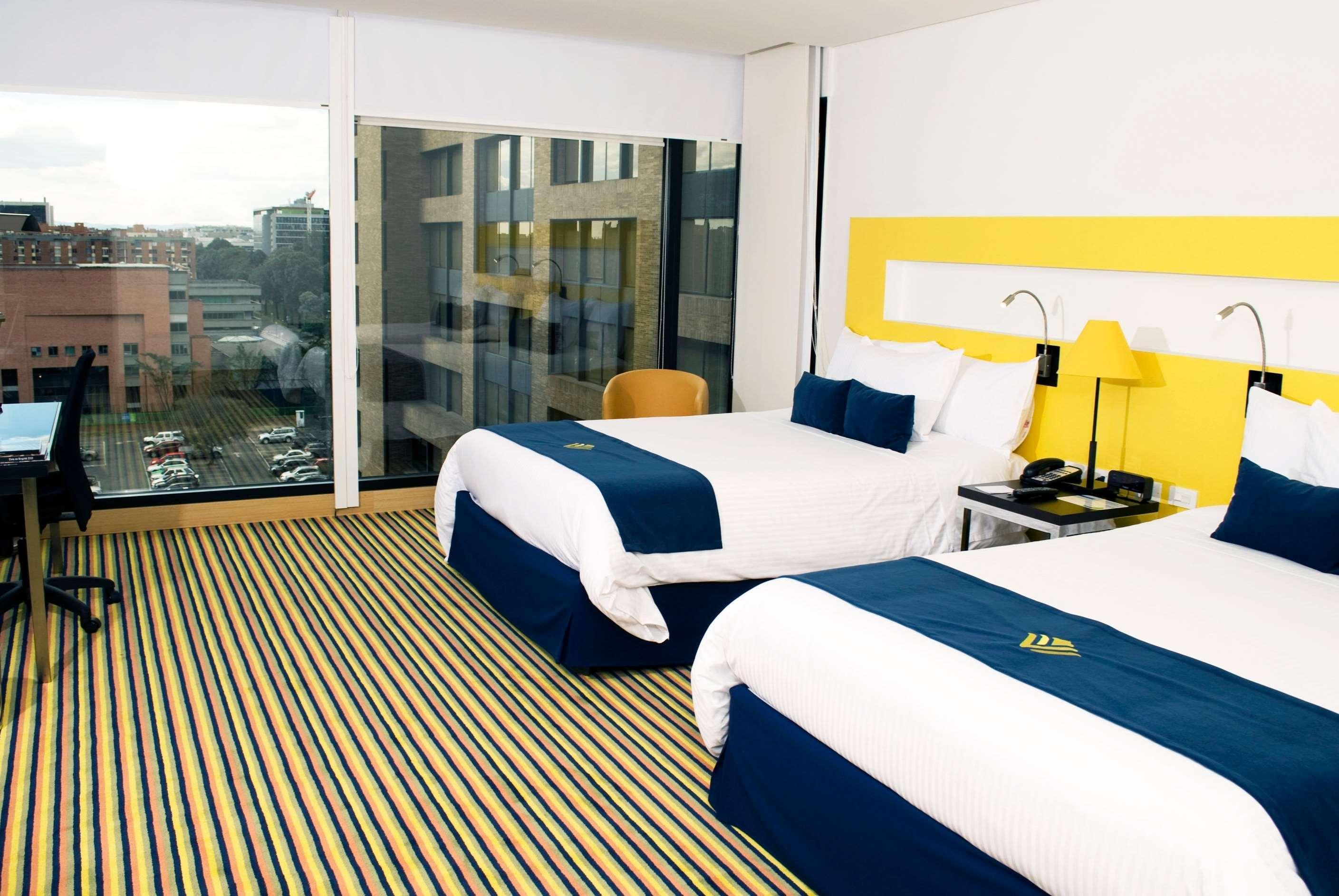 Wyndham Bogota Hotel Exterior photo A room at the hotel
