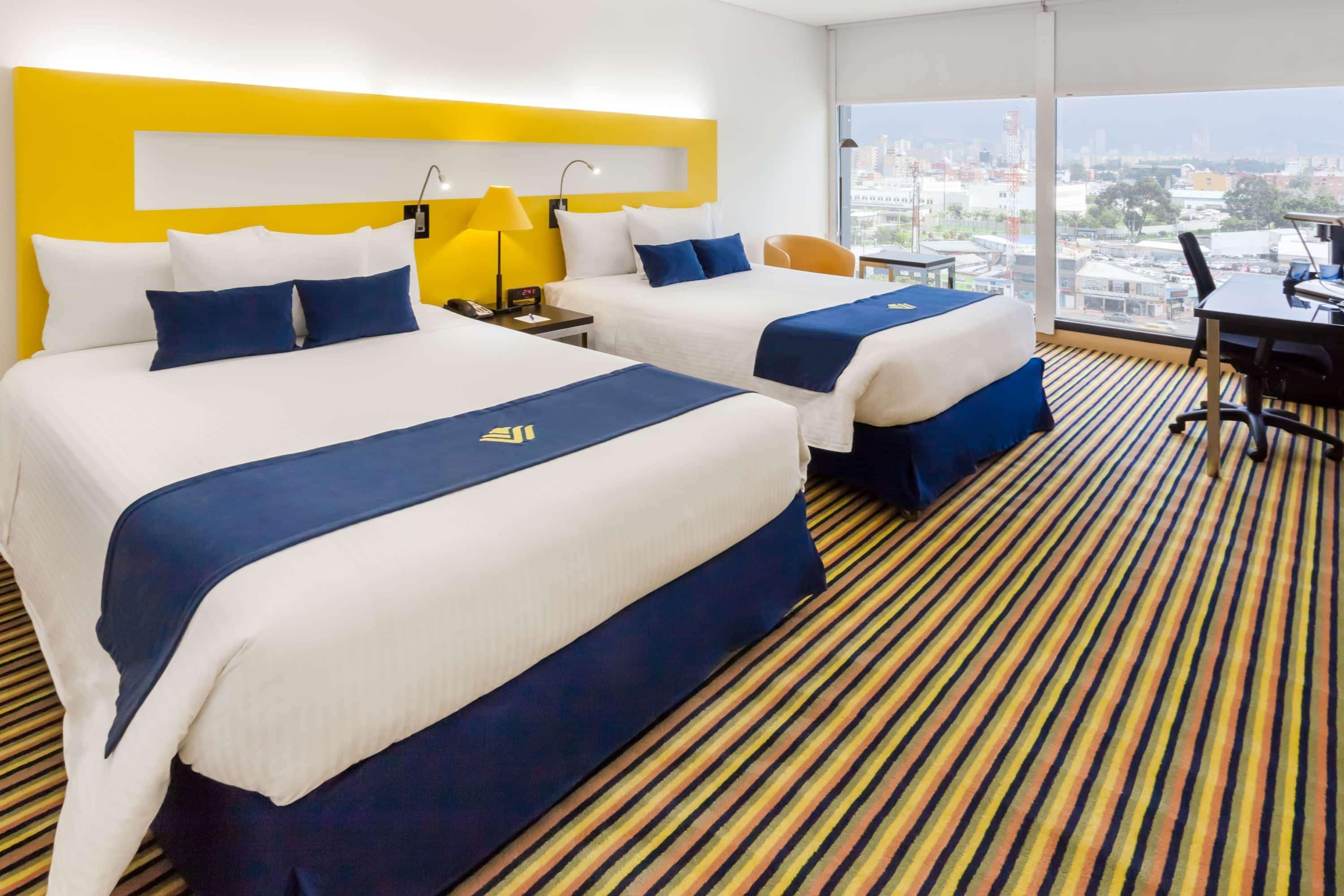 Wyndham Bogota Hotel Exterior photo A typical room at the hotel