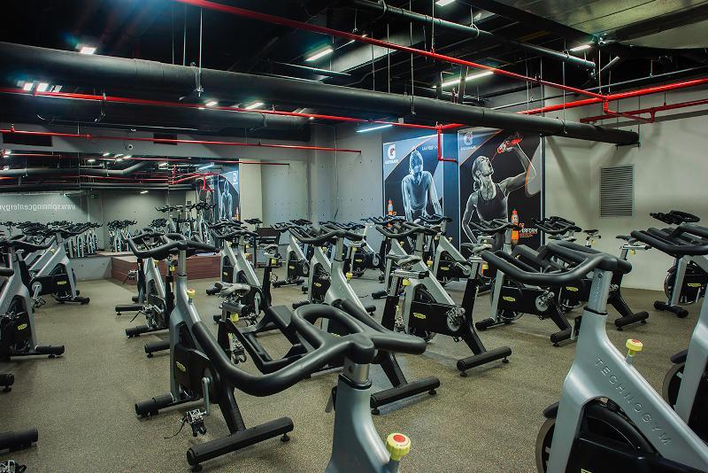 Wyndham Bogota Hotel Exterior photo A typical spinning class