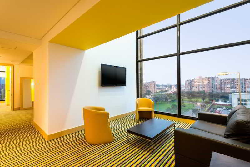 Wyndham Bogota Hotel Exterior photo A room at the hotel