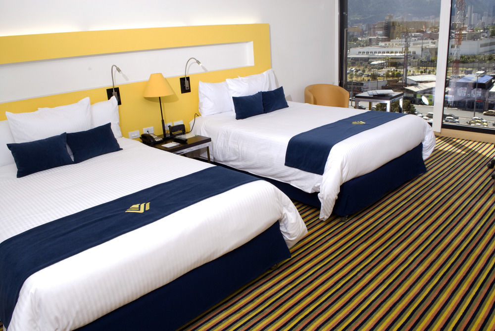 Wyndham Bogota Hotel Exterior photo A room at the hotel